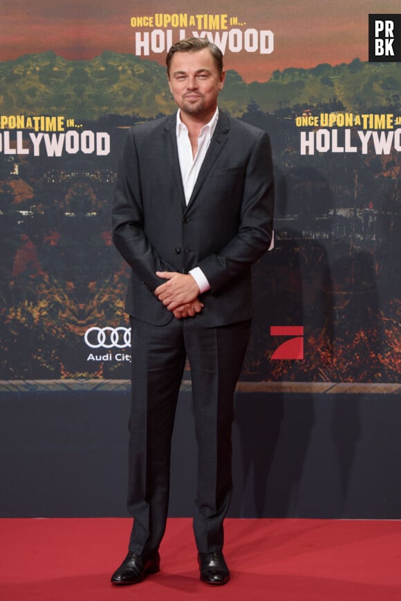 Leonardo DiCaprio - Première du film "Once Upon a Time in Hollywood" à Berlin en Allemagne le 1er aout 2019.