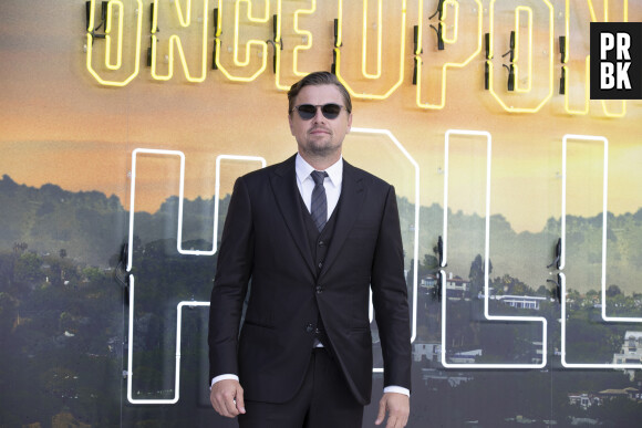 Leonardo DiCaprio - Avant-première du film "Once Upon a Time in Hollywood" au Odeon Leicester Square à Londres, le 30 juillet 2019.