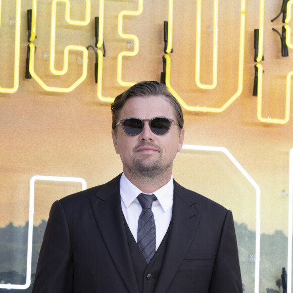 Leonardo DiCaprio - Avant-première du film "Once Upon a Time in Hollywood" au Odeon Leicester Square à Londres, le 30 juillet 2019.