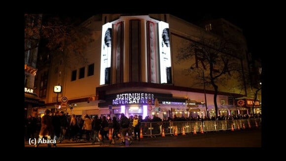 Justin Bieber à Paris ... Les photos de l’avant-première au Rex