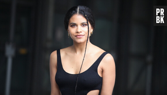 Zazie Beetz au défilé Chloé prêt-à-porter automne-hiver 2023/2024 lors de la Fashion Week de Paris (PFW) le 2 mars 2023 © Jonathan Rebboah / Panoramic / Bestimage