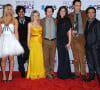 Kaley Cuoco, Kunal Nayyar, Melissa Rauch, Simon Helberg, Mayim Bialik, Jim Parsons, Johnny Galecki - Soiree des 'People Choice Awards' a Los Angeles le 9 janvier 2013.