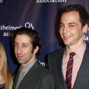 Kaley Cuoco, Melissa Rauch, Simon Helberg, Jim Parsons, Mayim Bialik - 22ème soirée annuelle "Night At Sardis" pour l'association Alzheimer à Beverly Hills, le 26 mars 2014.