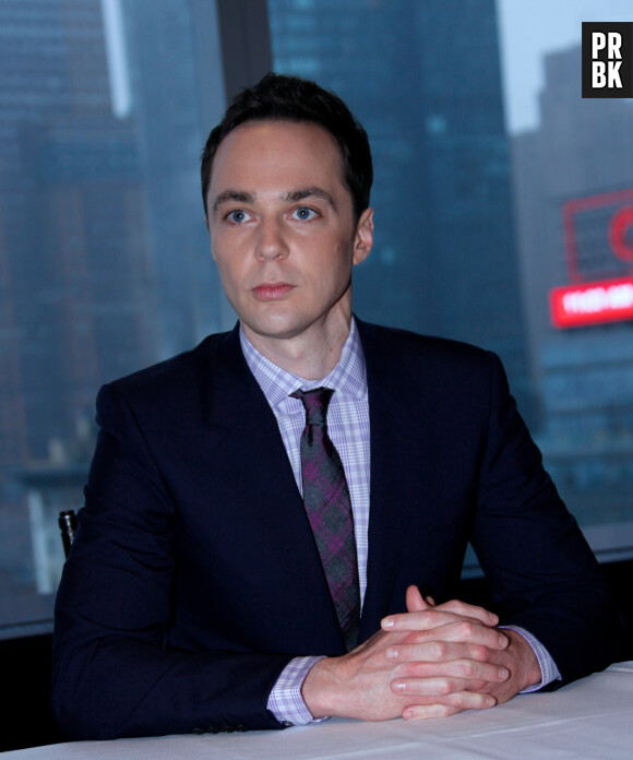 Jim Parsons en conférence de presse pour le film "Home". Le 14 Mars 2015 au Mandarin Oriental Hôtel, à New York.