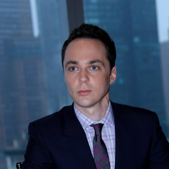 Jim Parsons en conférence de presse pour le film "Home". Le 14 Mars 2015 au Mandarin Oriental Hôtel, à New York.