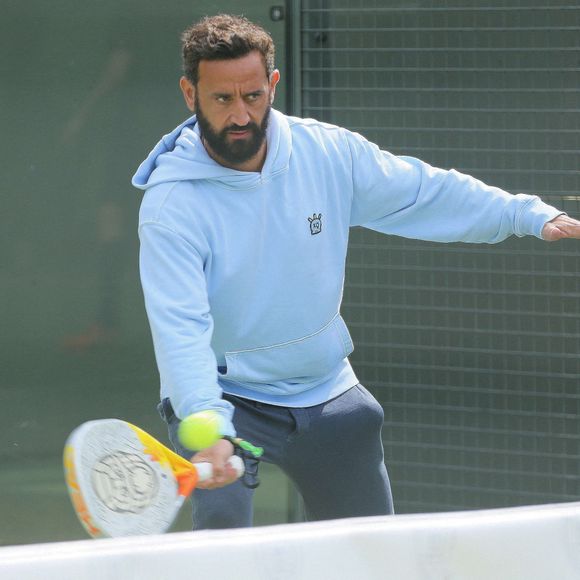 Semi-Exclusif : Cyril Hanouna au tournoi de Padel des personnalités au Lagardere Paris Racing. © Jonathan Rebboah / Panoramic / Bestimage