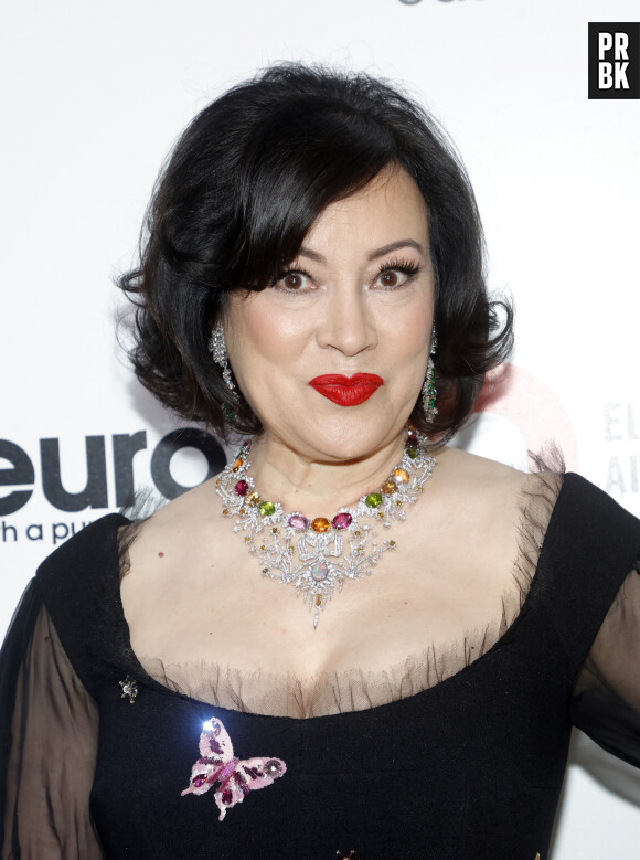 Jennifer Tilly au photocall de la soirée "Elton John AIDS Foundation" lors de la 95ème édition de la cérémonie des Oscars à Los Angeles, le 12 mars 2023.  Celebrities attend the Elton John AIDS Foundation's 31st Annual Academy Awards Viewing Party in West Hollywood. Los Angeles, March 12th, 2022. 