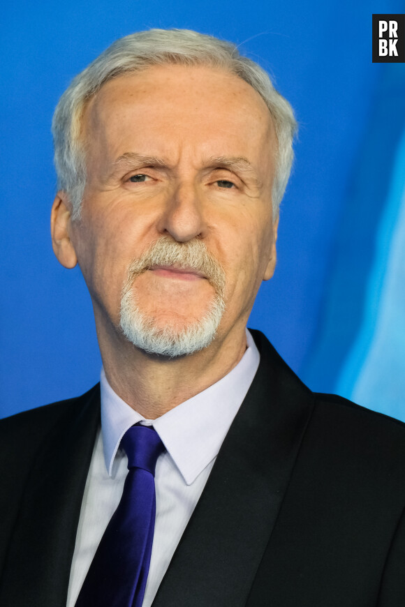 James Cameron à la première du film "Avatar : The Way of Water" à Londres, le 6 décembre 2022.