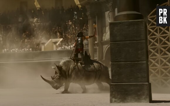 Gladiator 2 : un rhinocéros plus vrai que nature