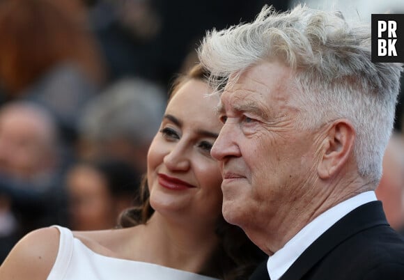 David Lynch, sa femme Emily Stofle - Montée des marches de la cérémonie de clôture du 70ème Festival International du Film de Cannes. Le 28 mai 2017. © Borde-Jacovides-Moreau/Bestimage  Red carpet of closing ceremony of the 70th Cannes International Film festival. On may 28 2017 