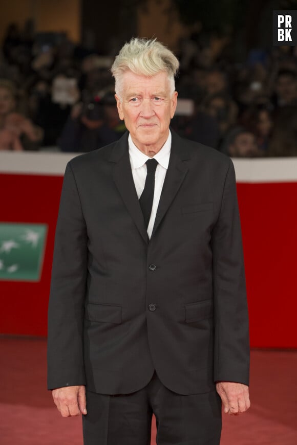 David Lynch sur le tapis rouge du 12ème Festival International du Film de Rome. Le 4 novembre 2017  Rome Film Festival 2017 Red Carpet David Lynch Rome, Italy 04 Nov 2017 