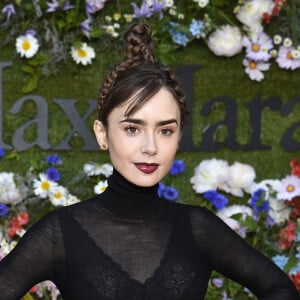 Lily Collins - Photocall du défilé de mode Max Mara lors de la fashion week de Stockholm.