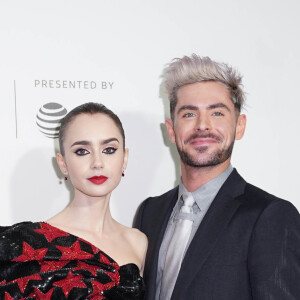 Lily Collins, Zac Efron à la première du film "Extremely Wicked, Shockingly Evil and Vile" à New York.