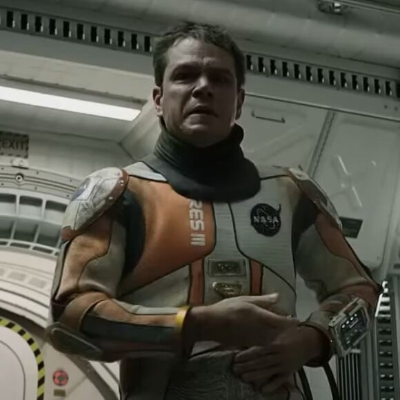 Matt Damon dans Seul sur Mars.