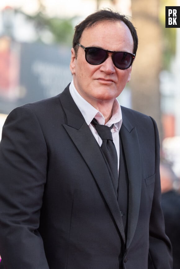 Quentin Tarantino - Montée des marches du film " Elémentaire " pour la cérémonie de clôture du 76ème Festival International du Film de Cannes, au Palais des Festivals à Cannes. Le 27 mai 2023 © Olivier Borde /