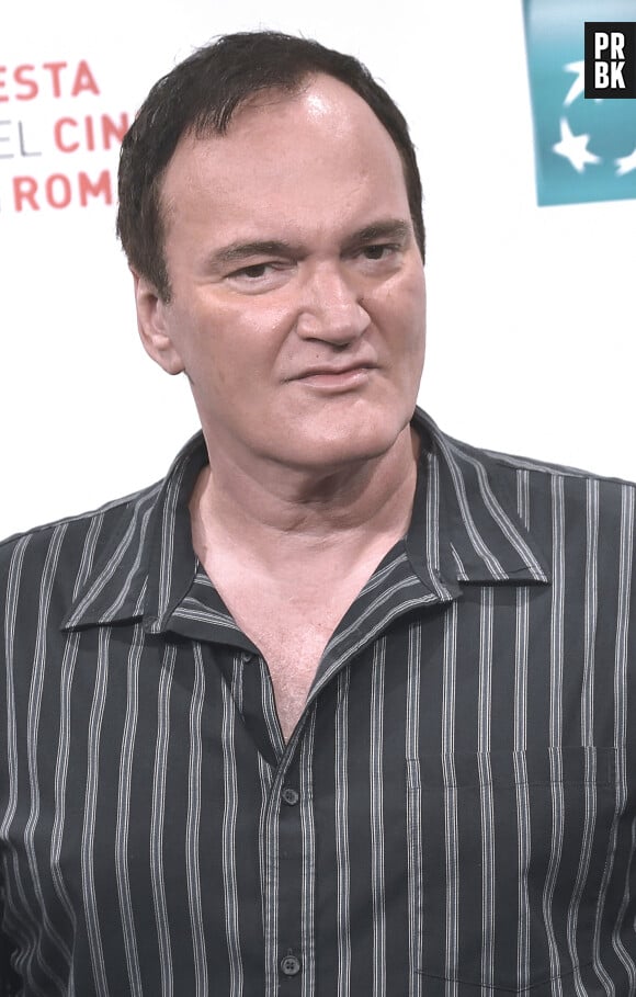 Quentin Tarantino en photocall lors du 16ème Festival du Film de Rome, le 19 octobre 2021. © Rocco Spaziani/Mondadori Portfolio via Zuma Press/Bestimage