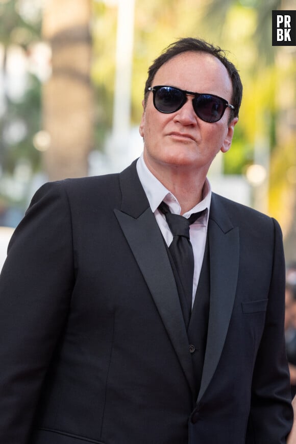 Quentin Tarantino - Montée des marches du film « Elémentaire » pour la cérémonie de clôture du 76ème Festival International du Film de Cannes, au Palais des Festivals à Cannes. Le 27 mai 2023 © Olivier Borde / Bestimage