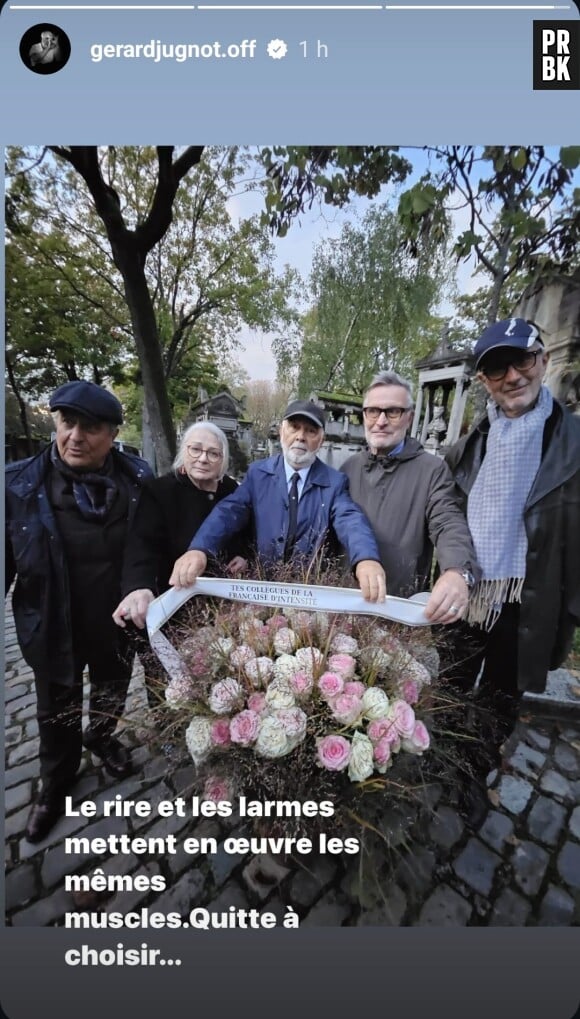 Obsèques de Michel Blanc : l'hommage de Gérard Jugnot sur Instagram