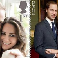 Prince William et Kate Middleton ... des timbres à leur effigie