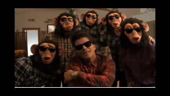 Bruno Mars ... son nouveau clip délirant,  The Lazy Song (vidéo)