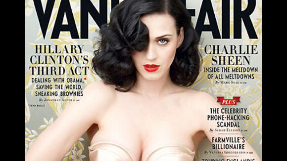 Katy Perry ... sosie sexy de Dita Von Teese pour Vanity Fair