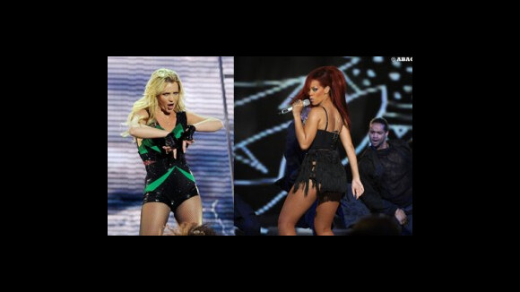 Rihanna et Britney Spears VIDEO ... un duo très hot et sexy sur S&M