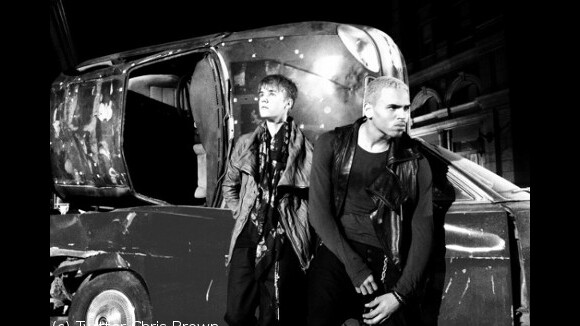 Justin Bieber ... les premières photos de son duo avec Chris Brown (PHOTOS)