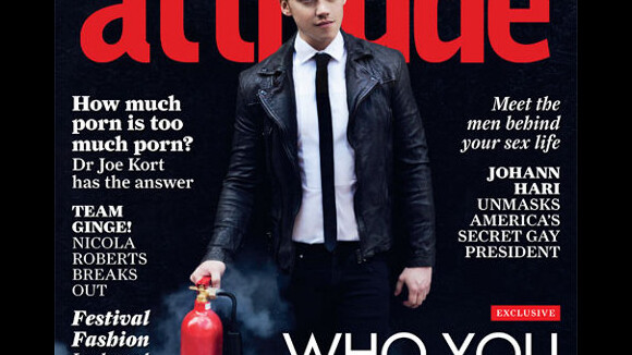 Harry Potter 7 ... Rupert Grint fait grimper la température en couv' d'Attitute (PHOTO)