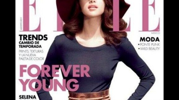 Selena Gomez so chic ... une vraie dame en couverture de Elle (PHOTO)