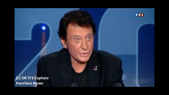 Johnny Hallyday : au théâtre avec une nouvelle couleur de cheveux