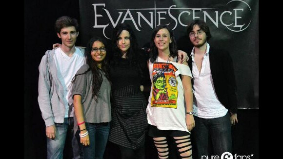 Evanescence : nos fans ont rencontré le groupe pour une pré-écoute du nouvel album