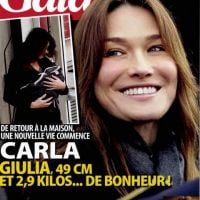 Carla Bruni : Gala révèle la taille et le poids de sa fille, Giulia Sarkozy