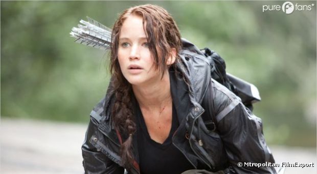 Jennifer Lawrence est Katniss dans Hunger Games