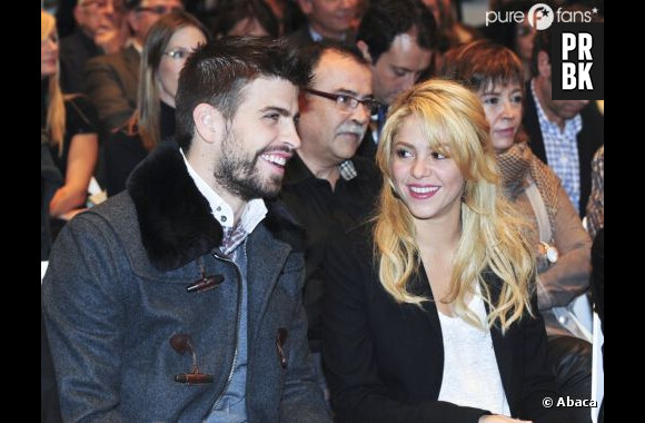 Shakira et son conjoint Gérard Piqué