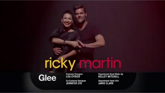 Glee saison 3 : Ricky Martin arrive, muy caliente ! (SPOILER)