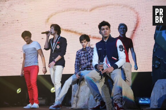 One Direction, en plein concert