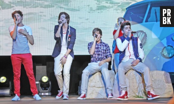 One Direction, toujours au top quand ils sont sur scène