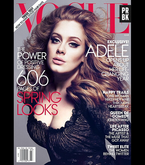 Adele, sexy et sublime en couv de Vogue