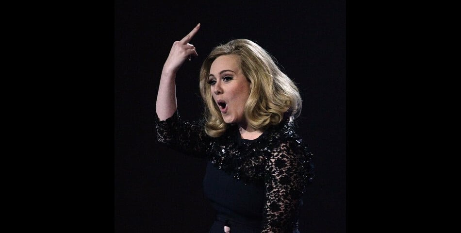 Le doigt d&#039;honneur buzz d&#039;Adele aux Brit Awards 2012
