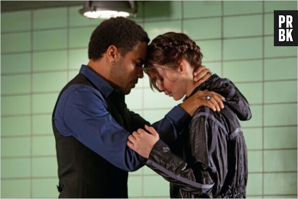 Cinna et Katniss dans Hunger Games