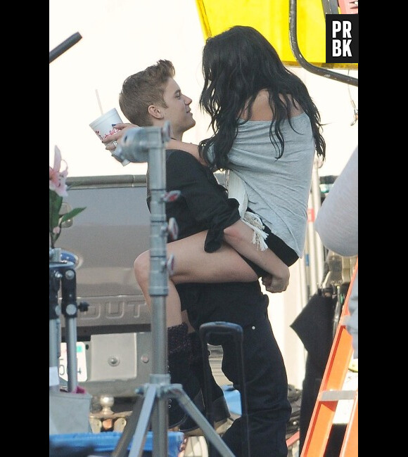 Justin Bieber et Selena Gomez font grimper la température sur le tournage du clip boyfriend