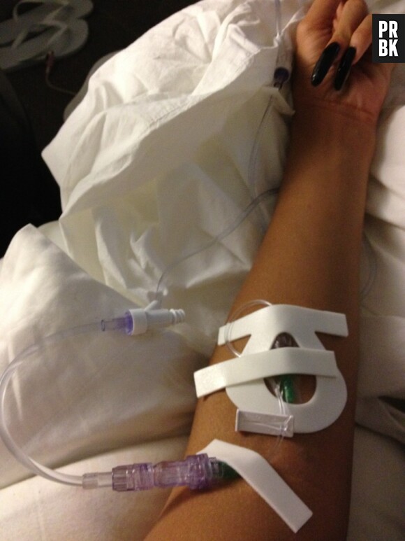 Rihanna à l'hôpital