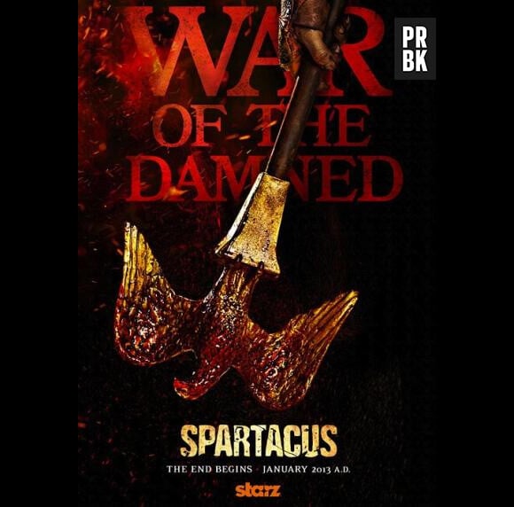 Premier poster de la saison 3 de Spartacus !