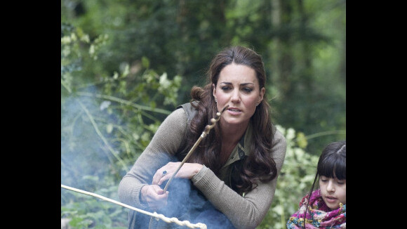 Kate Middleton : "promenons-nous dans les bois, pendant que William n'y est pas" ! (PHOTOS)
