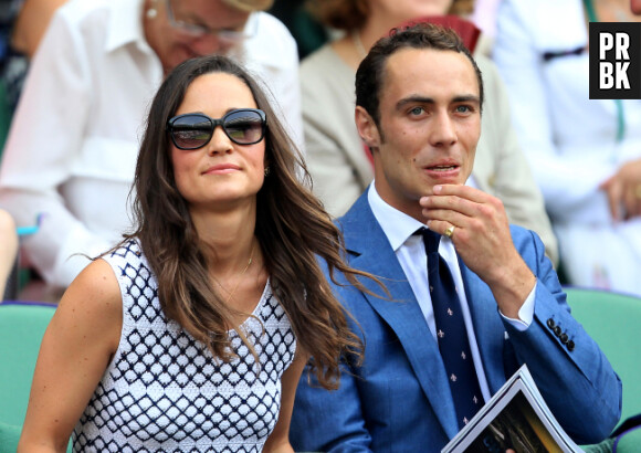 Pippa Middleton était à Wimbledon avec son frère James