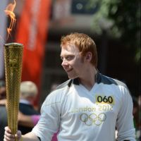 Rupert Grint : le sorcier met le feu... à la flamme olympique !