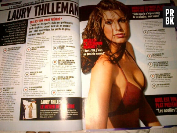 Laury Thilleman hot dans les pages de FHM