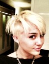 Miley Cyrus nous présente sa nouvelle coupe sur Twitter !