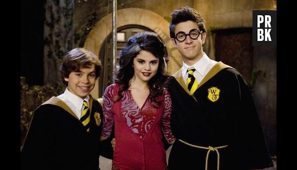 Selena Gomez et ses partenaires de la série Les Sorciers de Waverly Place