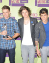 Les One Direction au top au palmarès des MTV VMA 2012